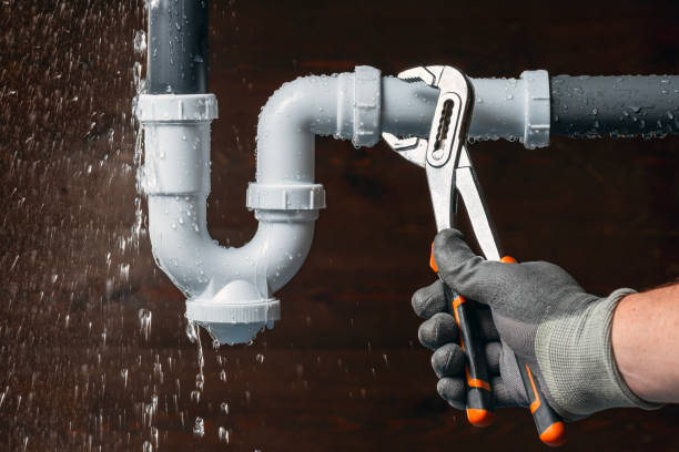 Professional Plumbing technician working in Quinton, NJ